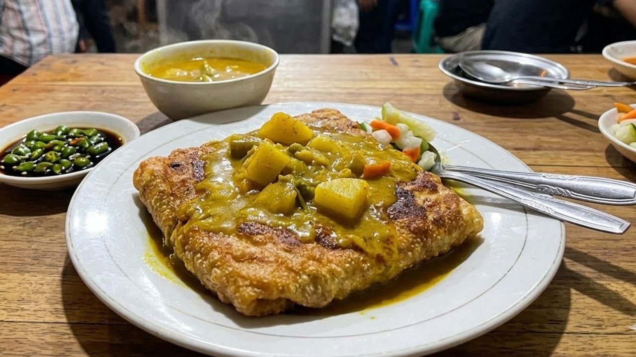 Gurihnya Legenda! Mengenal Martabak HAR, Ikon Kuliner Palembang Berkuah Kari Kental