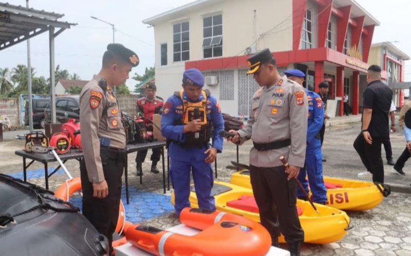 Lampung Selatan Gelar Apel Kesiapsiagaan Tanggap Darurat Bencana 2025