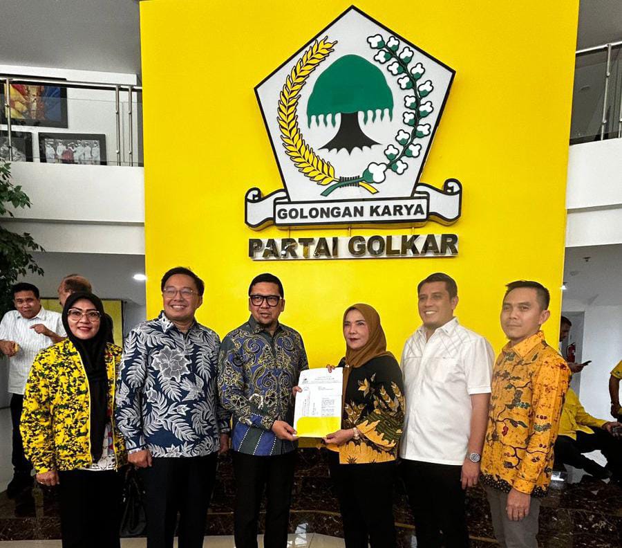 Semakin Mengudara! Eva Dwiana-Deddy Amarullah Dapat Amunisi dari Golkar