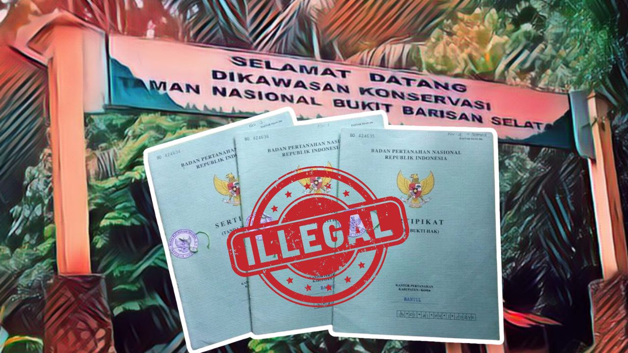 121 SHM Ditemukan di Kawasan TNBBS, Kejari Lampung Barat Buka Penyelidikan