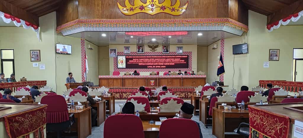 LKPj Bupati Disetujui, Pemkab Lampung Barat Diminta Evaluasi Indikator Kinerja yang Tidak Capai Target