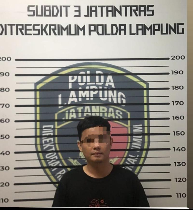 Pemotor di Bandar Lampung Tak Terima Ditegur dan Aniaya Warga, Ditangkap