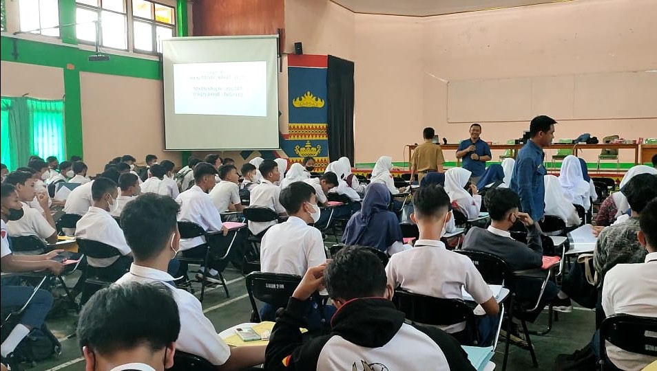 SMKN 2 Bandarlampung Gelar Tes Penentuan Calon Peserta Didik Baru