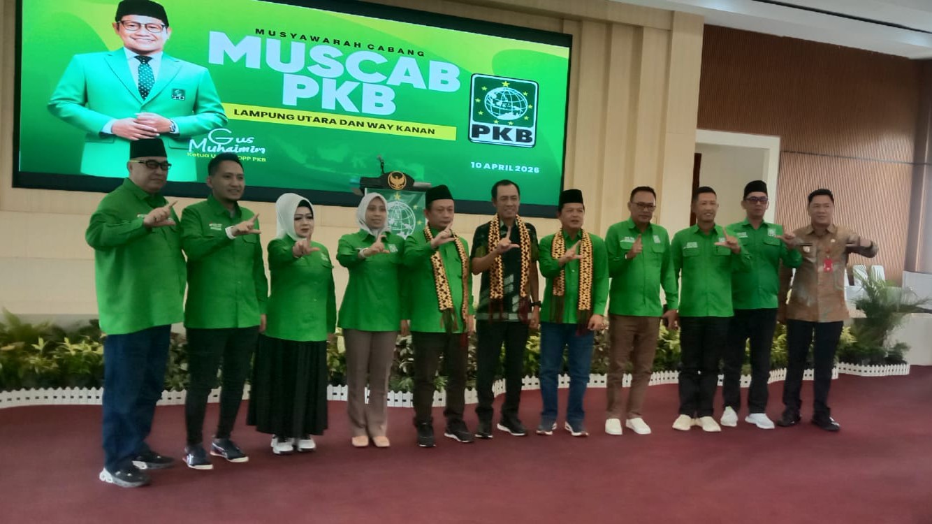 Hadiri Muscab PKB, Wakil Bupati Lampung Utara Dorong Sinergi dan Dukungan Program Daerah