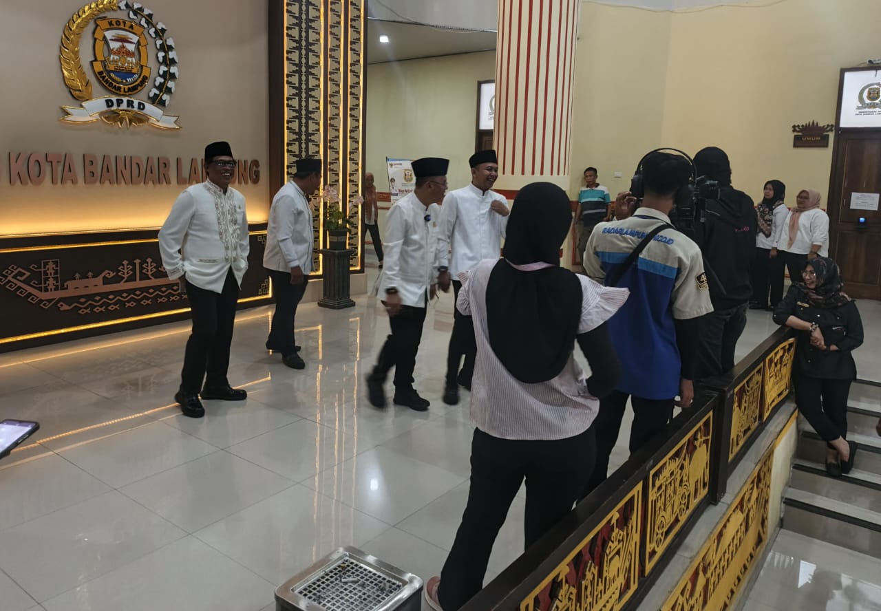 Sehari Jelang Puasa, Aktivitas Sekertariat DPRD Bandar Lampung Tetap Berjalan Normal