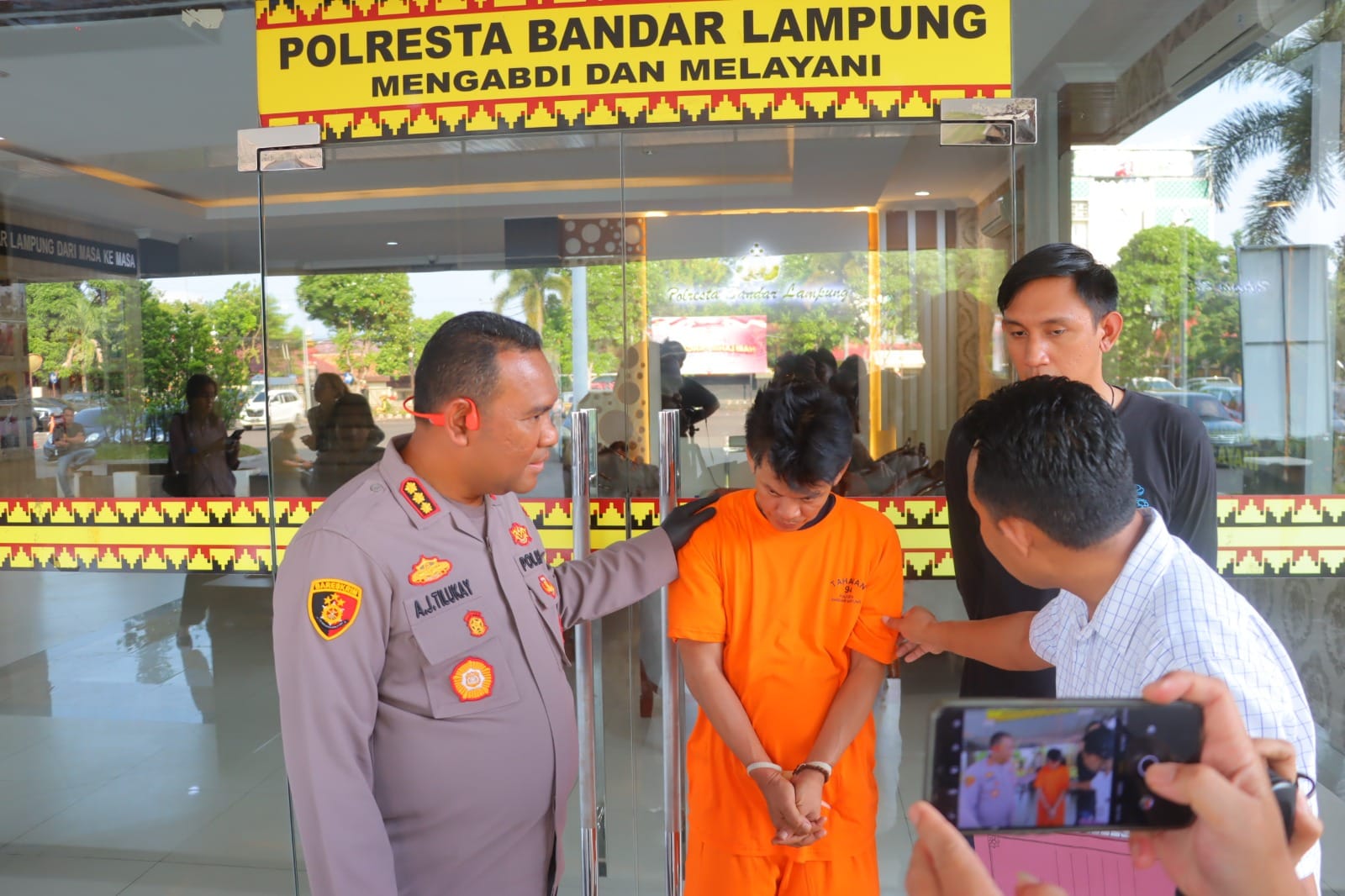 Curi Ponsel di Warung Ayam Geprek, Residivis di Bandar Lampung Kembali Ditangkap