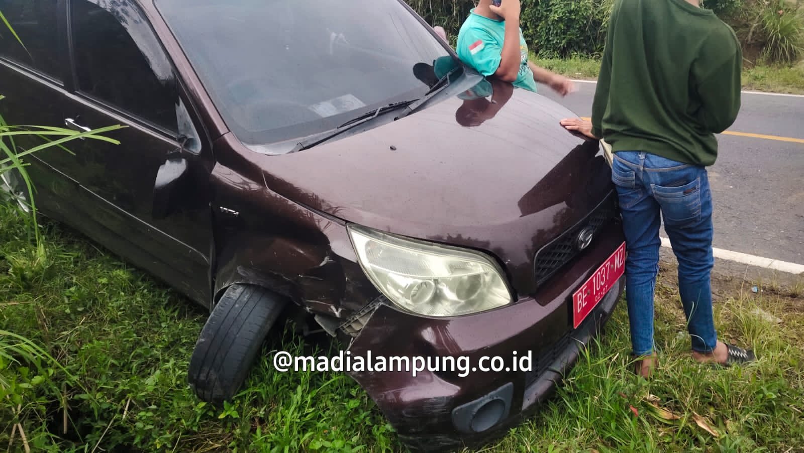 Camat Batu Ketulis Alami Lakalantas, Begini Kondisinya