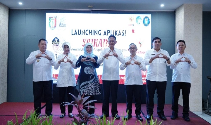 Jamin Ketersediaan Arsip Autentik, PJ Bupati Pringsewu Launching Aplikasi Srikandi