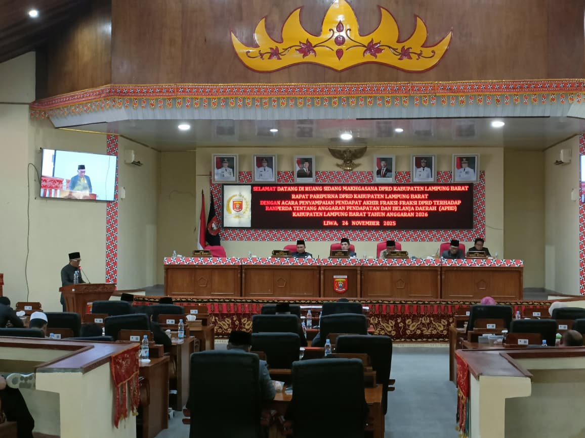 Fraksi Demokrat Singgung Citra Pemkab Lampung Barat yang Memburuk