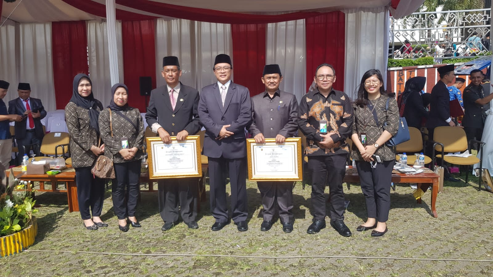 Kabupaten Lambar Raih Penghargaan Paritrana Award Tingkat Provinsi Lampung