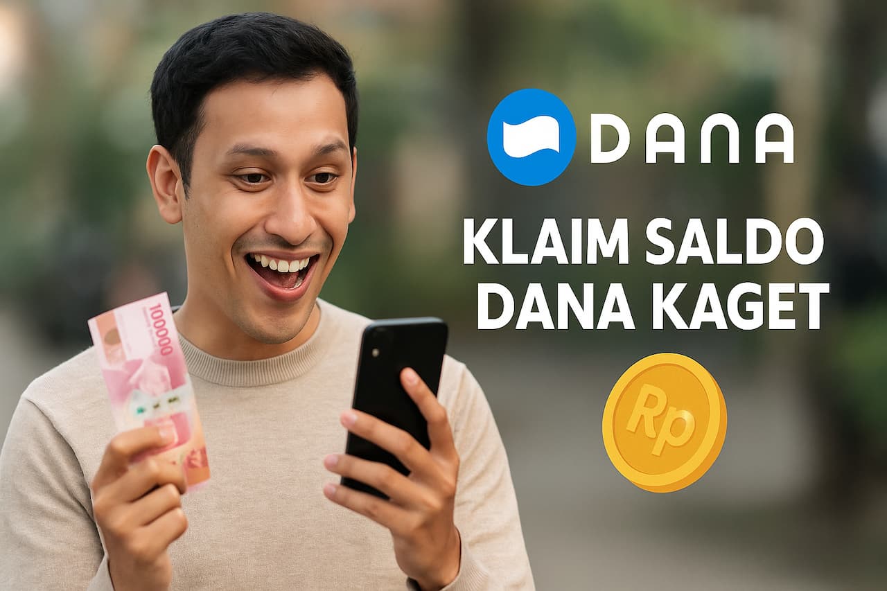 Link Resmi DANA Kaget Hari Ini, Saldo Gratis Menanti