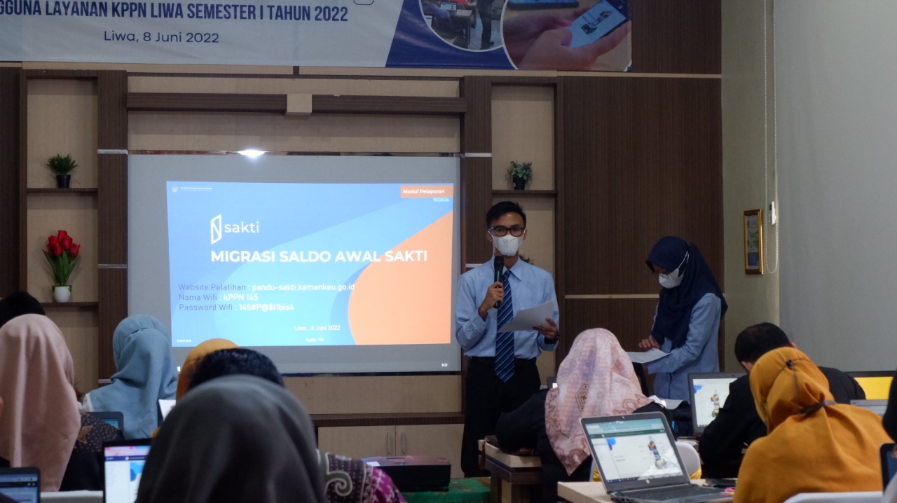 KPPN Liwa Gelar EUT Persiapan Migrasi Saldo Awal Tahun 2022