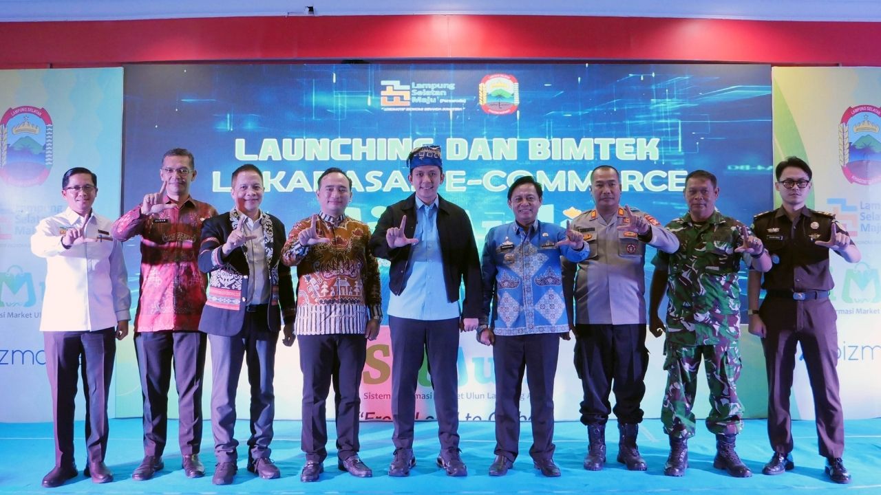 Si Muli Diluncurkan, Lampung Selatan Percepat Digitalisasi Pengadaan dan UMKM Lokal
