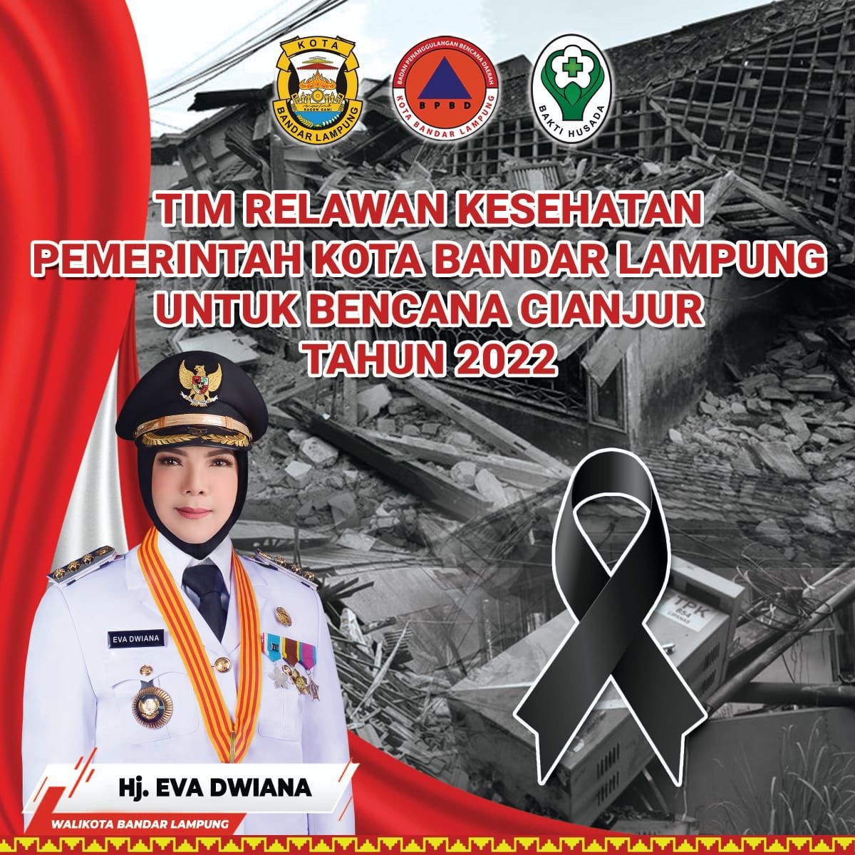 Eva Dwiana Bakal Pimpin Langsung Pengiriman Bantuan Korban Gempa Cianjur