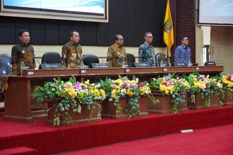 Penjabat Gubernur Lampung Buka Kegiatan Sinkronisasi Arah Kebijakan Nasional dan Daerah untuk Penyusunan APBD 