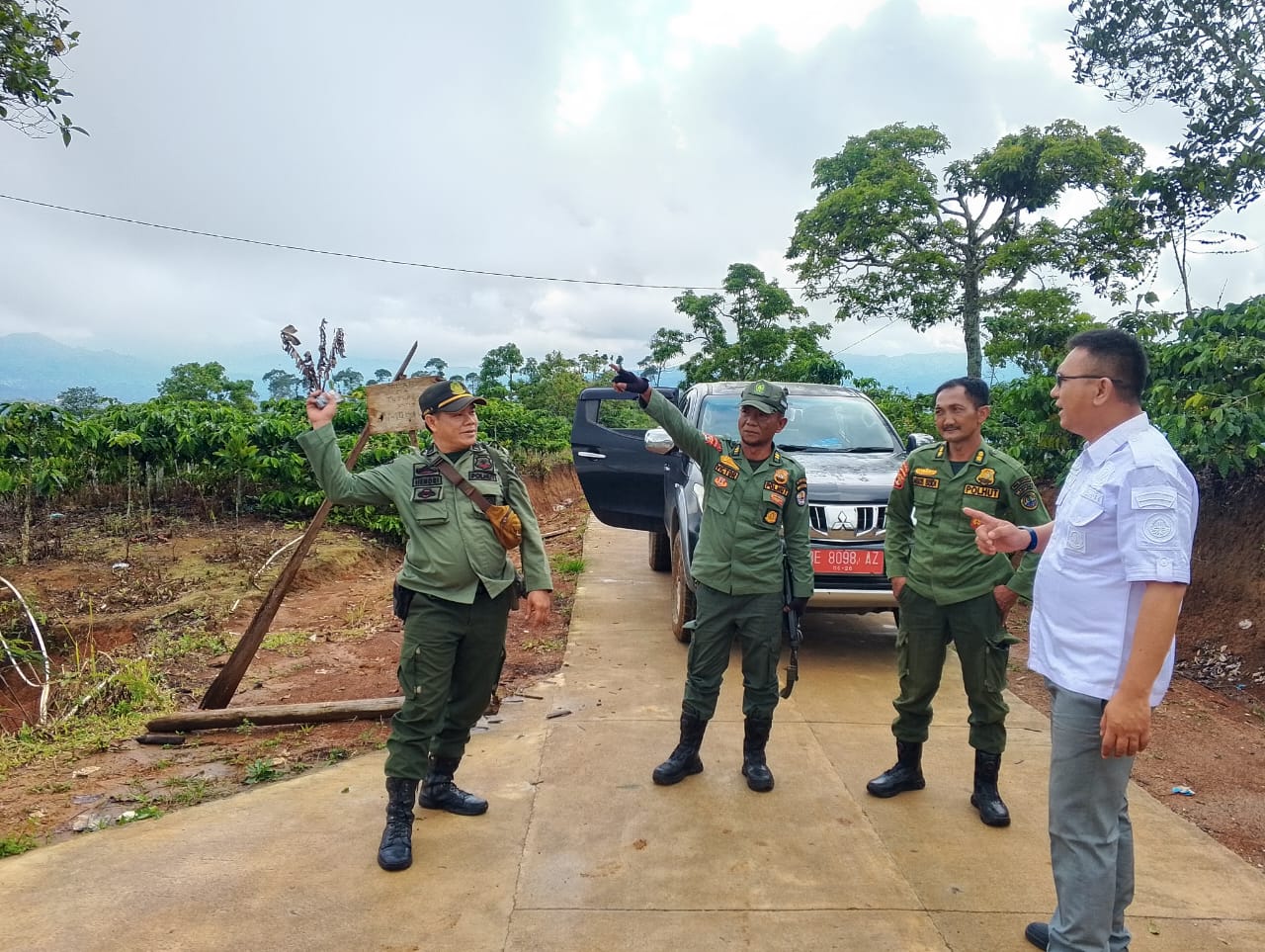 Cek Lokasi Ekskavator Sutikno di Sidomulyo, Dishut Lampung: Masuk Kawasan BKSDA