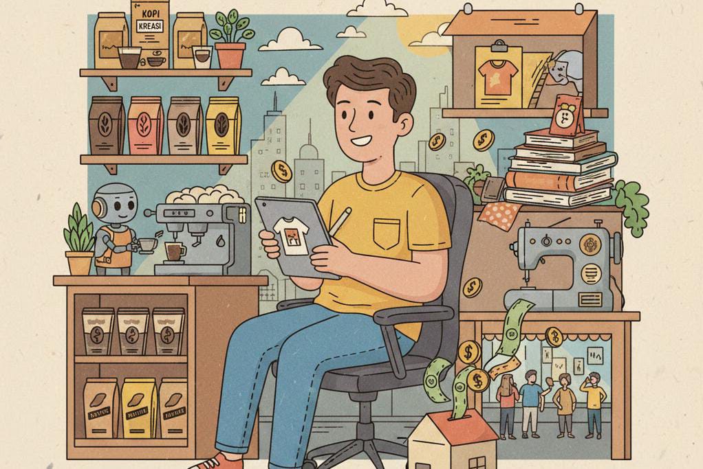 Dari Hobi ke Cuan, Cara Bertahan di Tengah Tekanan Ekonomi