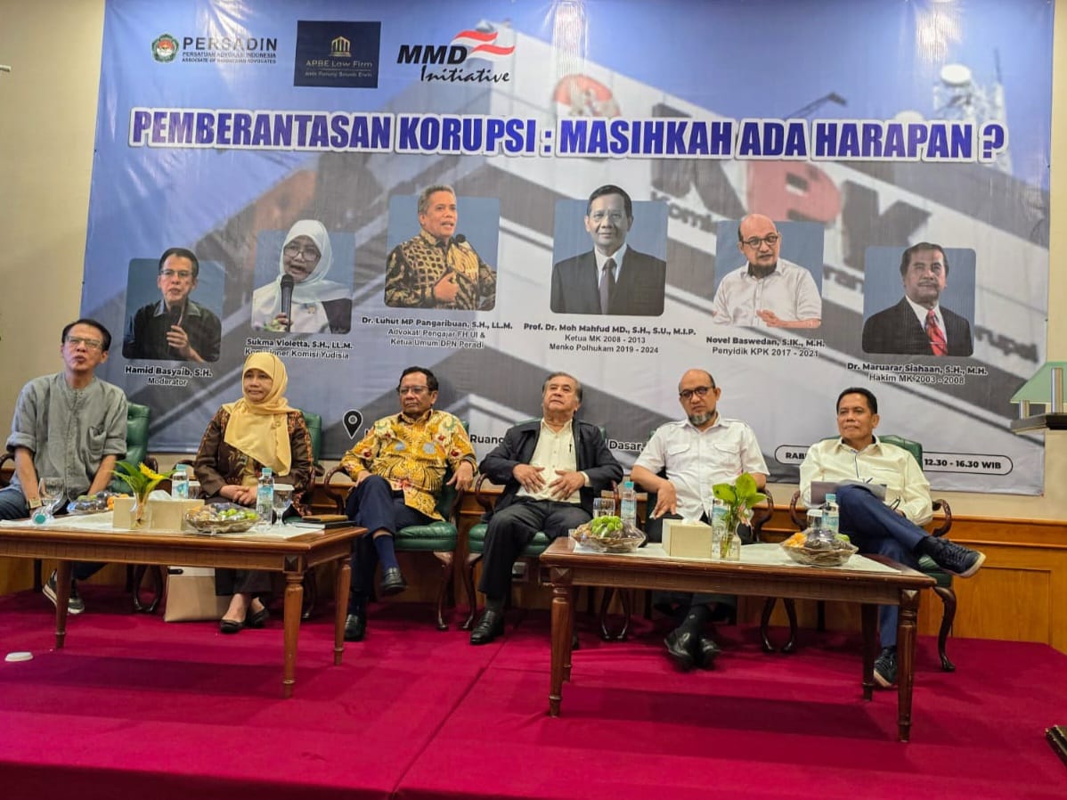 Dukung Pemberantasan KKN, Persadin dan Tokoh Hukum Gelar Seminar Nasional