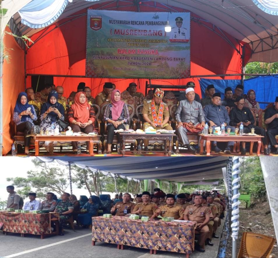 Musrenbang Tingkat Kecamatan di Lumbok Seminung-Sukau Sukses