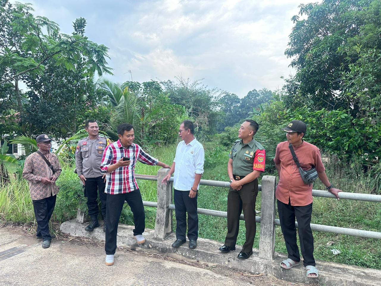 Ketua DPRD Lampung Tinjau Irigasi di Way Seputih Kabupaten Lampung Tengah