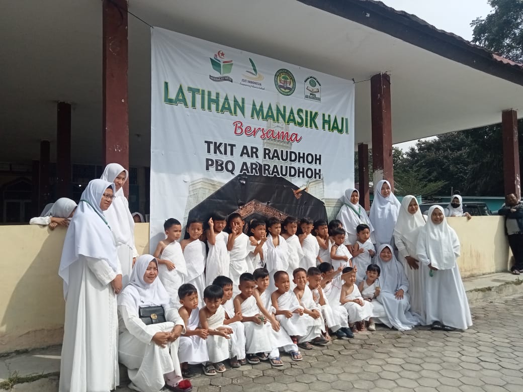 Latihan Manasik Haji, Yayasan Al Afiq Kenalkan Baitullah dan Rukun Islam Kelima 