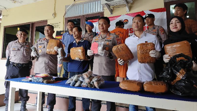 Pemuda Asal OKU Jadi Bandar Narkoba di Bandar Lampung Ditangkap Saat Transaksi 