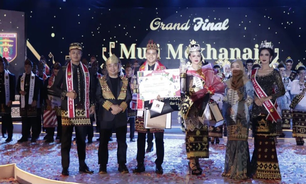 Pemprov Gelar Grand Final Pemilihan Muli Mekhanai Provinsi Lampung 2024