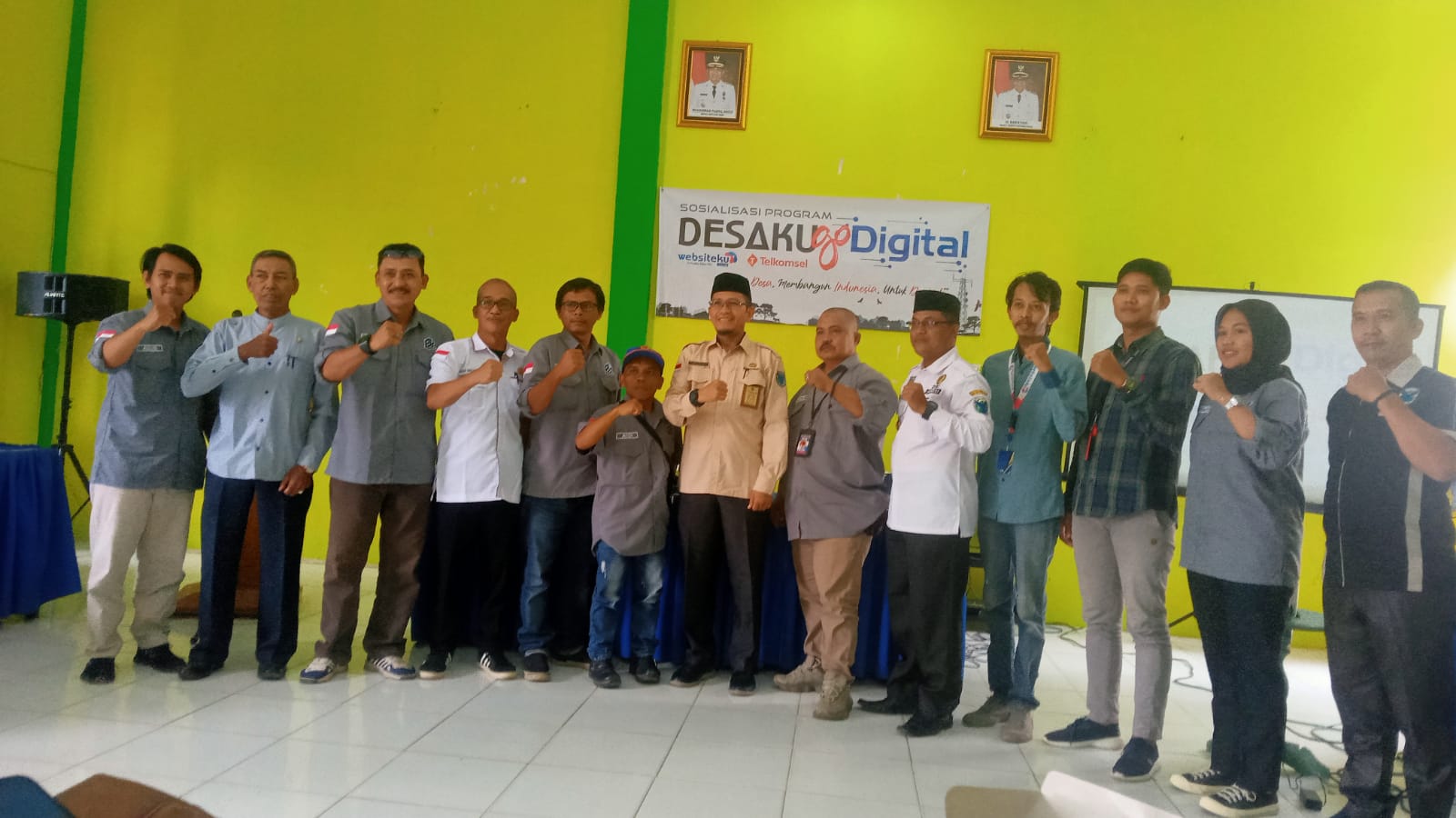DPC PJS Batanghari Fasilitasi Sosialisasi Go Digital untuk Desa se-Kecamatan Muara Bulian