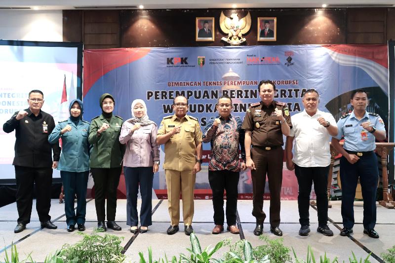 Pemprov Lampung dan KPK Gelar Bimtek Perempuan Antikorupsi, Samsudin Ajak Perempuan Jadi Pelopor Integritas 