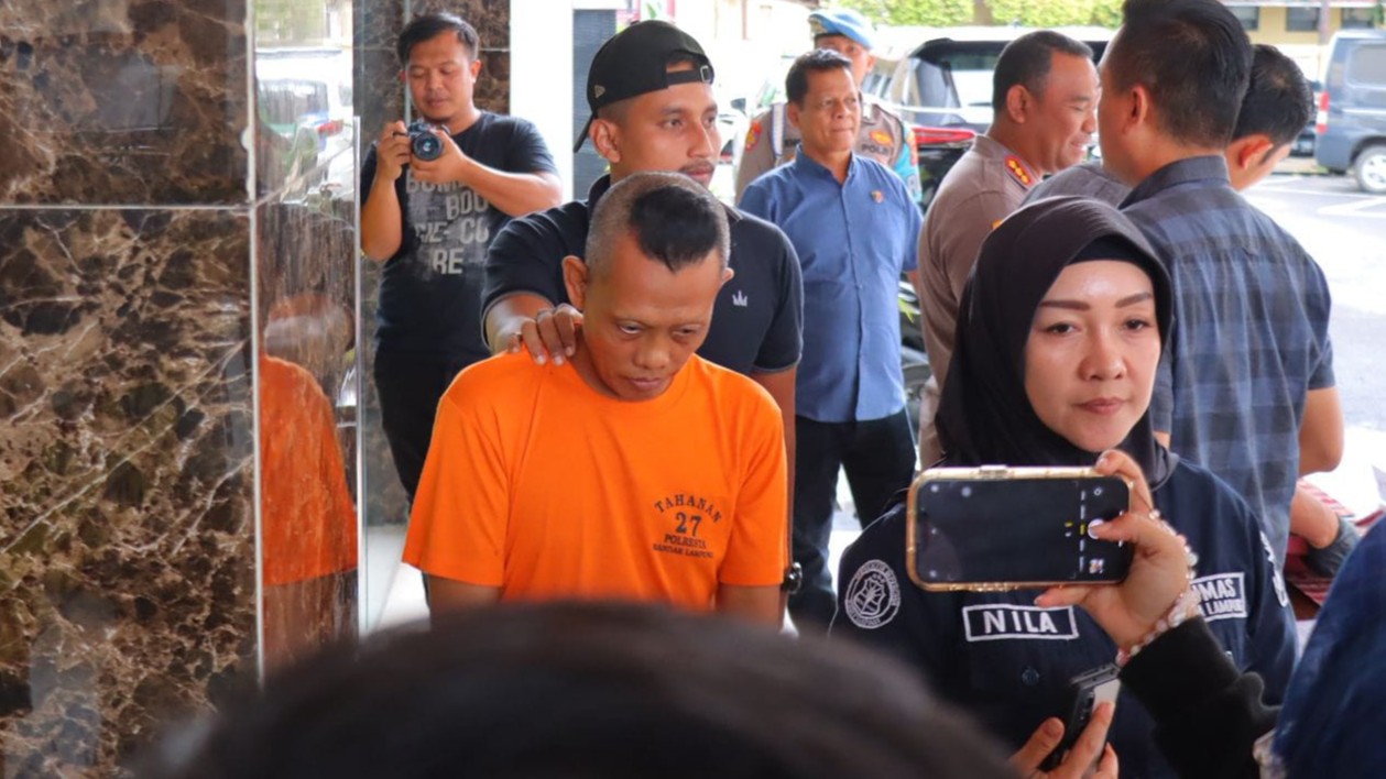 Polisi Amankan Pria yang 15 Kali Cabuli Remaja Laki-Laki di Bandar Lampung