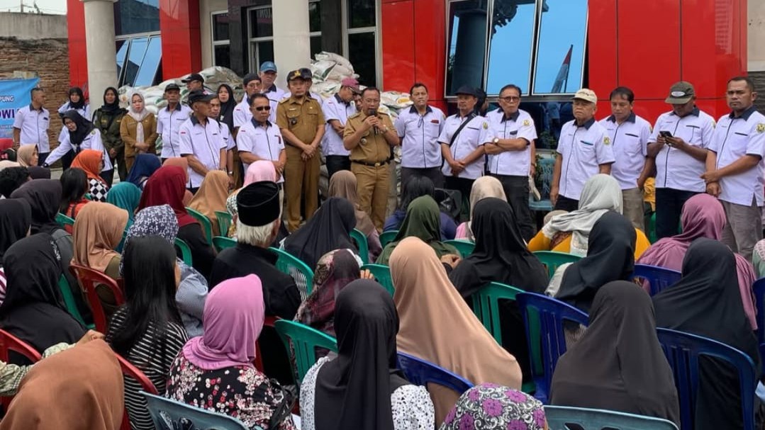 Kecamatan Sukarame Salurkan Bantuan Beras Bagi Masyarakat di Tiap Kelurahan