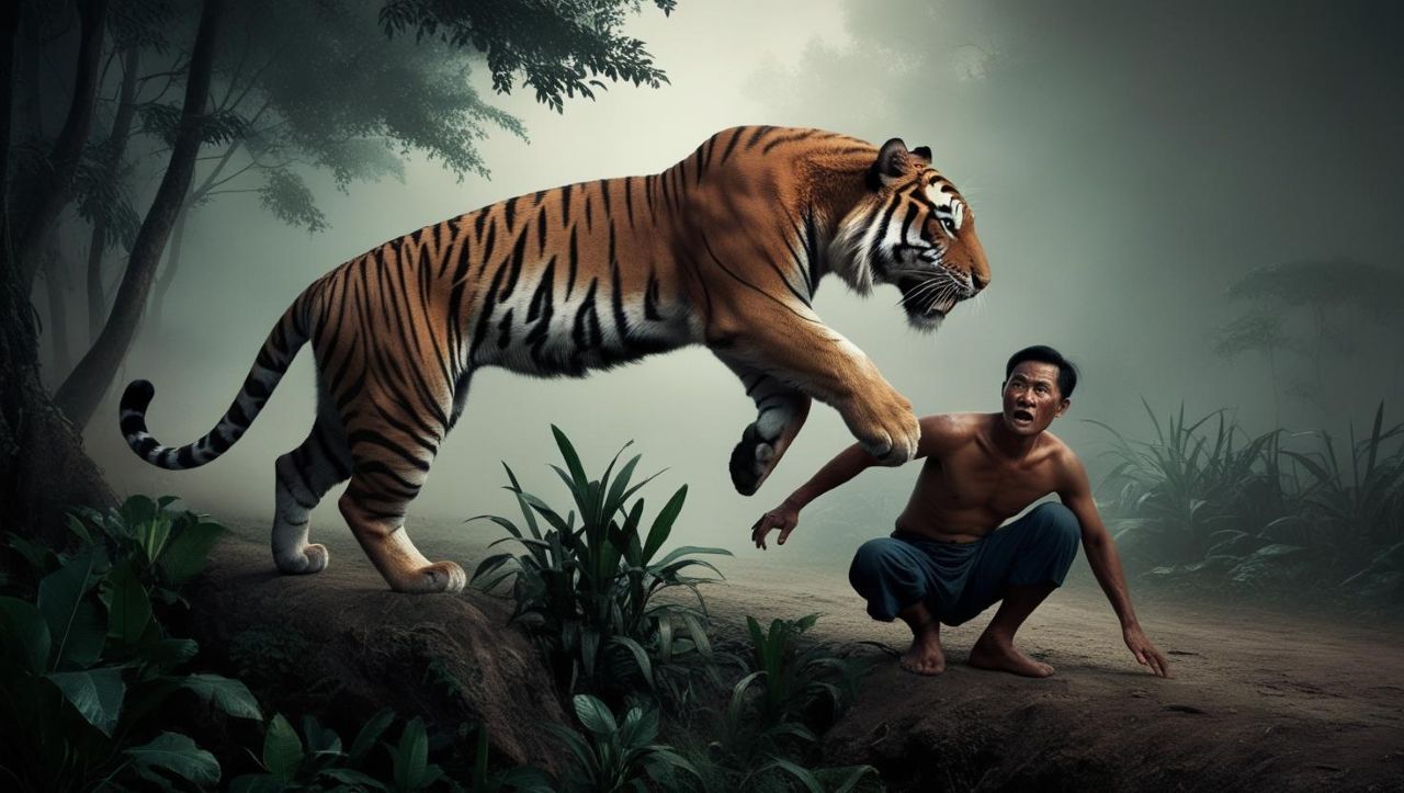 Titik Penemuan Jasad Sudarso Dekat Lokasi Kasus Serangan Harimau di Suoh