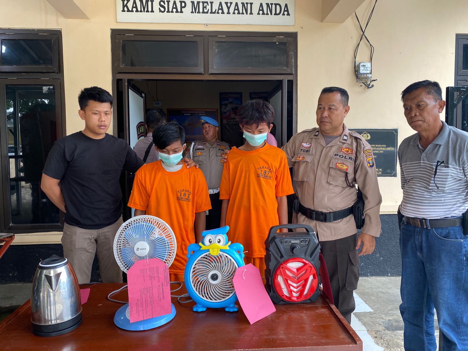 Kawanan Spesialis Bobol Sekolah dan Rumah Kosong di Bandar Lampung Berhasil Diringkus