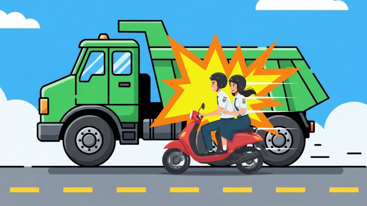 Siswi SMA Meregang Nyawa Usai Alami Kecelakaan Maut di Lampung Utara