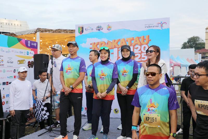 Krakatau Run, Gubernur Mirza Berharap Menjadi Wadah Gaya Hidup dan Sarana Promosi Wisata