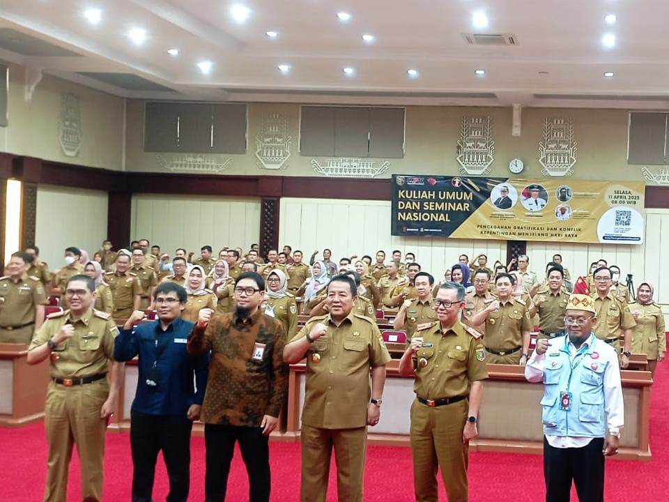 Gubernur Arinal Buka Kuliah Umum dan Seminar Nasional Pencegahan Gratifikasi