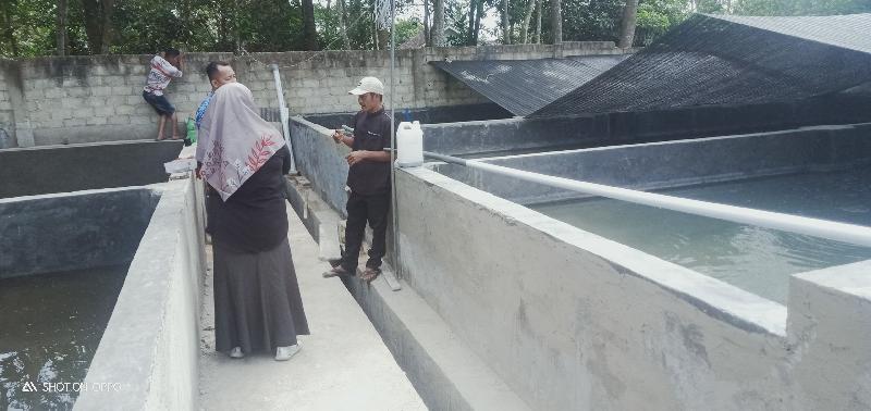 Tim Kecamatan Jatiagung Laksanakan Monev Dana Desa Tahap Pertama Di Purwotani 