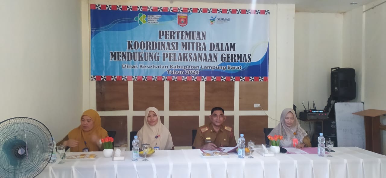 Dinkes Lampung Barat Gelar Pertemuan Mitra Pendukung Germas