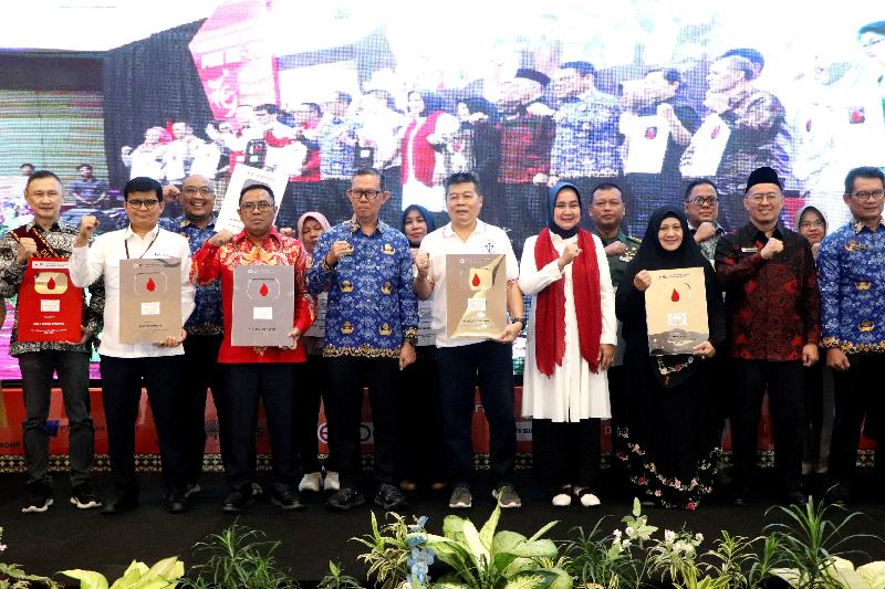 Peringatan HUT PMI ke-79: Pj Gubernur Lampung Apresiasi Donor Darah Sebagai Wujud Solidaritas Sosial