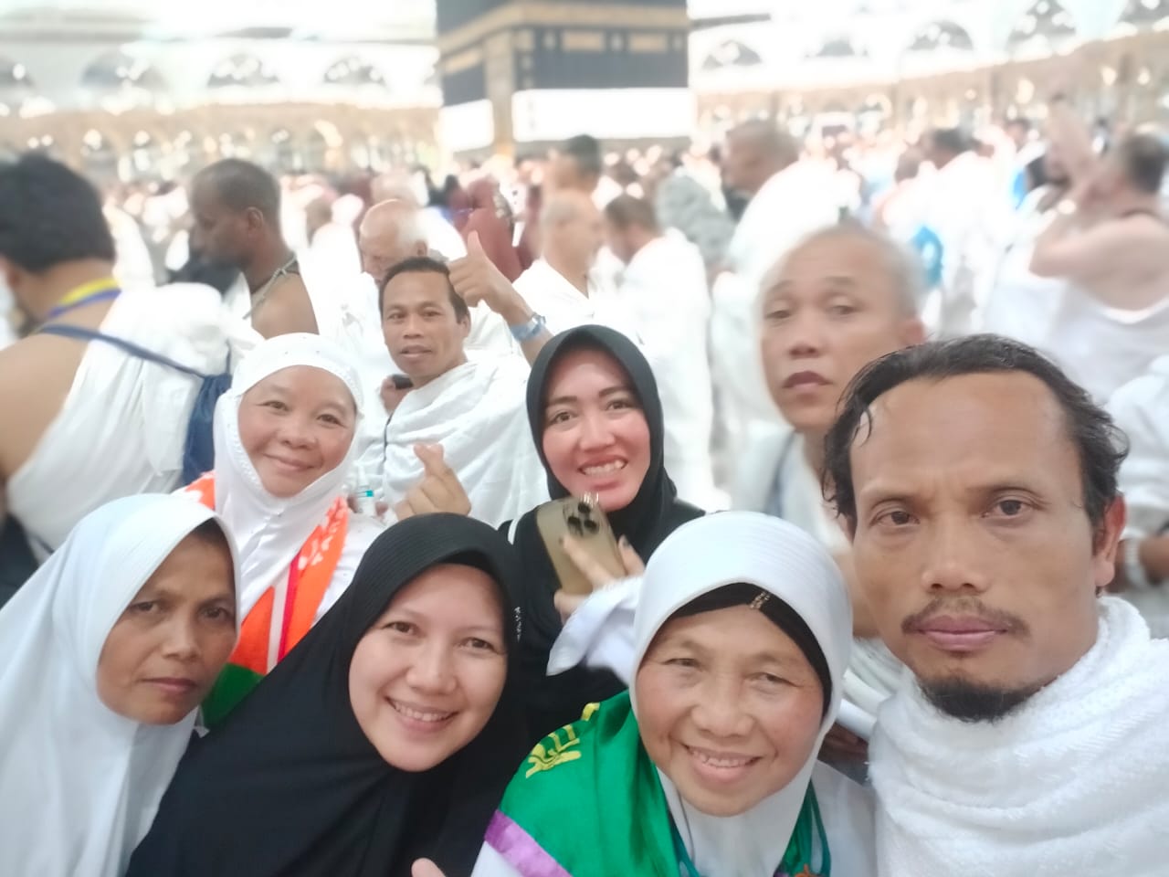 Alhamdulillah, Jemaah Haji Lampung Barat Sehat, Termasuk Jemaah Haji Tertua Berumur 91 Tahun