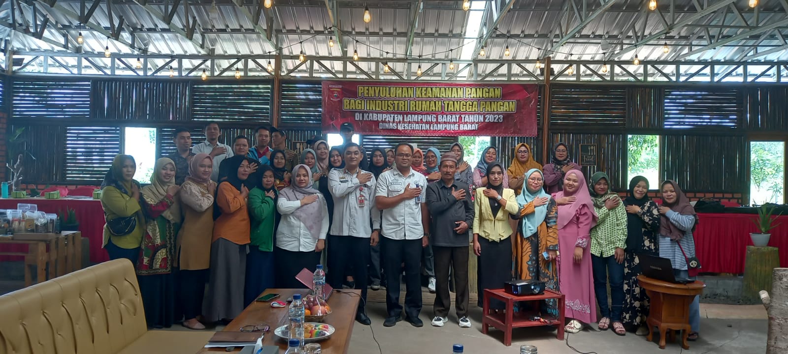 Dinkes Lampung Barat Gelar Penyuluhan Keamanan Pangan Bagi IRTP
