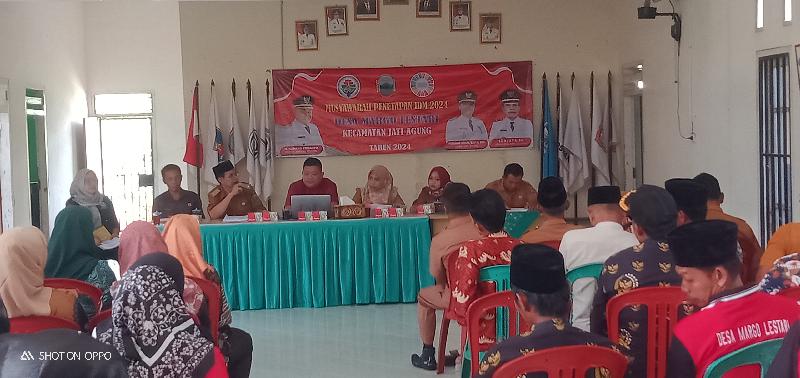 Desa Margo Lestari Laksanakan Musyawarah Penetapan IDM Tahun 2024 