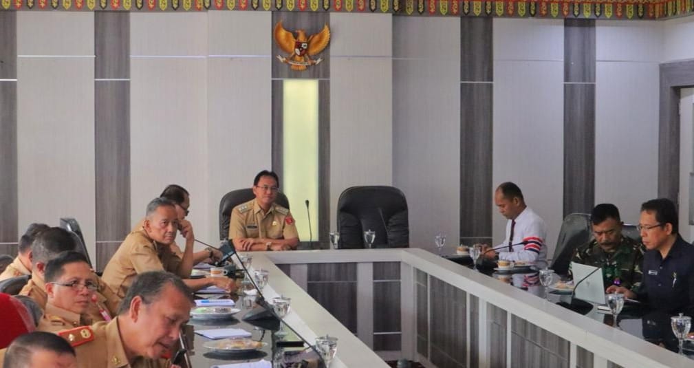 Pemkab Lampung Barat Ikuti Rapat Pengendalian Inflasi Nasional Tahun 2024