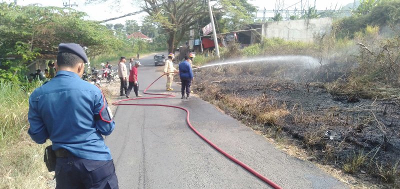 Cuaca Terik Picu Risiko Kebakaran, Damkarmat Bandar Lampung Minta Warga Waspada