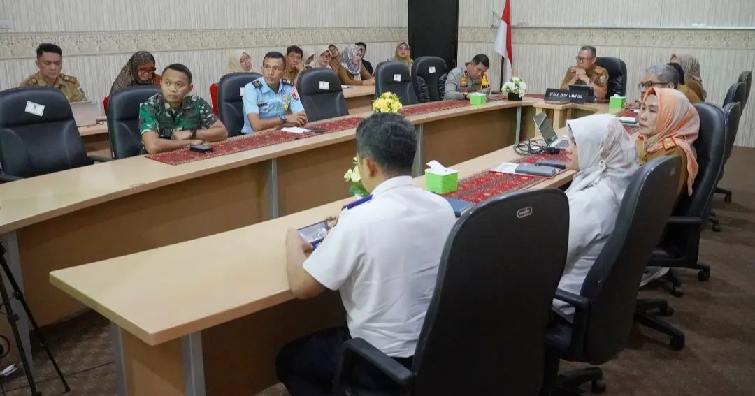 Pemprov Lampung Ikuti Apel Siaga Pengamanan Pasokan dan Harga Pangan Jelang Idul Fitri 2024
