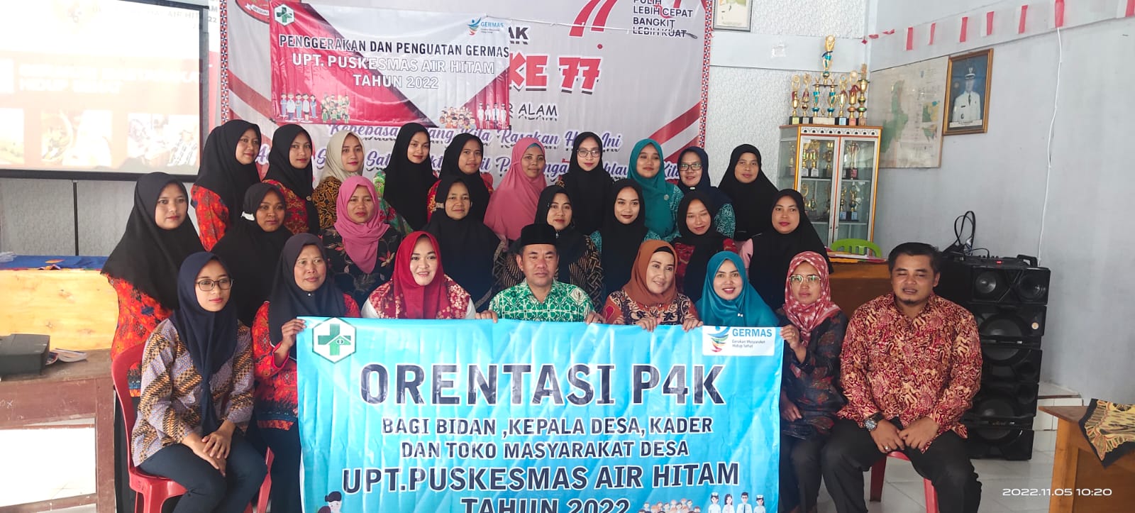 Peratin Support Orientasi P4K Nakes Puskesmas Airhitam 