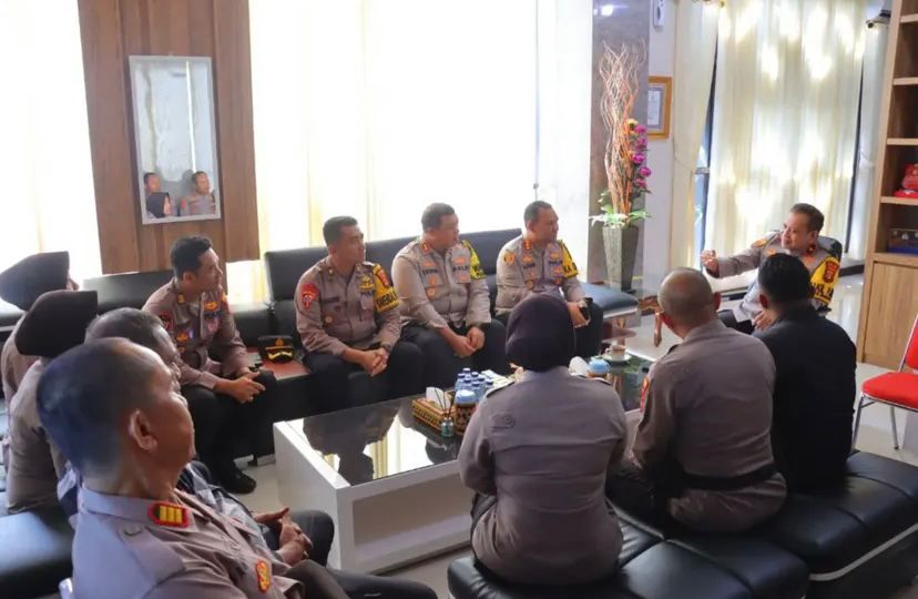 Hari Pertama Menjabat, Wakapolda Lampung Beri Arahan di Polresta Bandar Lampung