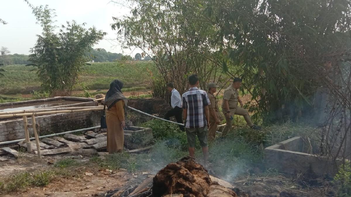 Soal Pencemaran Limbah Aci Aren di Desa Kalibalangan, Pemilik Janji Perbaiki Aliran Sungai