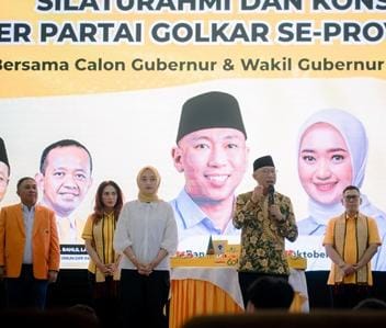 Golkar Lampung Mantapkan Dukungan untuk RMD-Jihan di Pilgub 2024