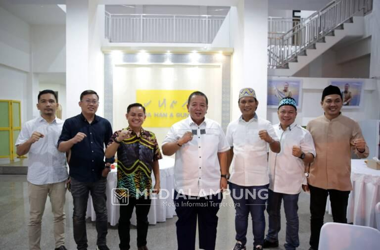 Gubernur Arinal Sambut Silaturahmi Ketua KNPI Lampung